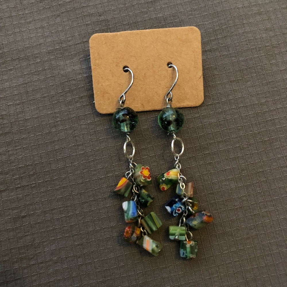 Dangling earrings